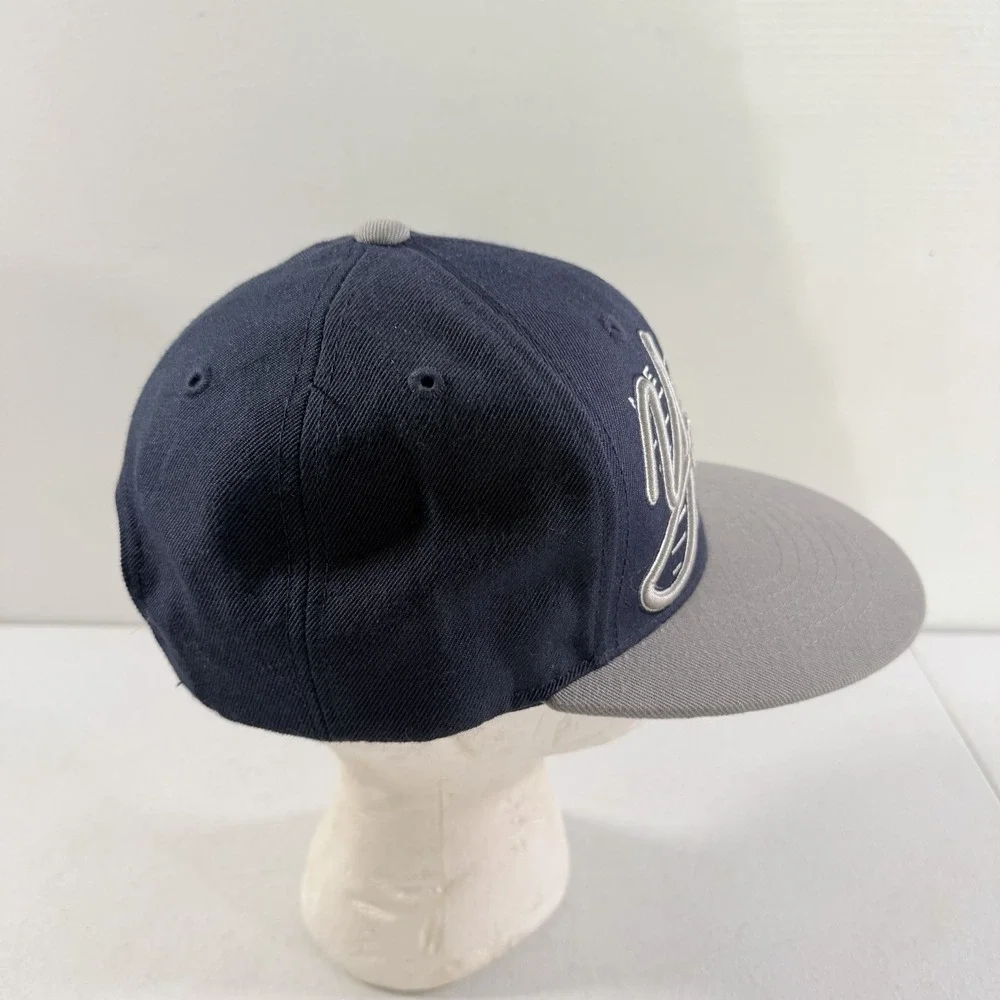 New York Yankees MLB‎ '47 Brand Navy Spell Out Embroidered SnapBack Hat Cap